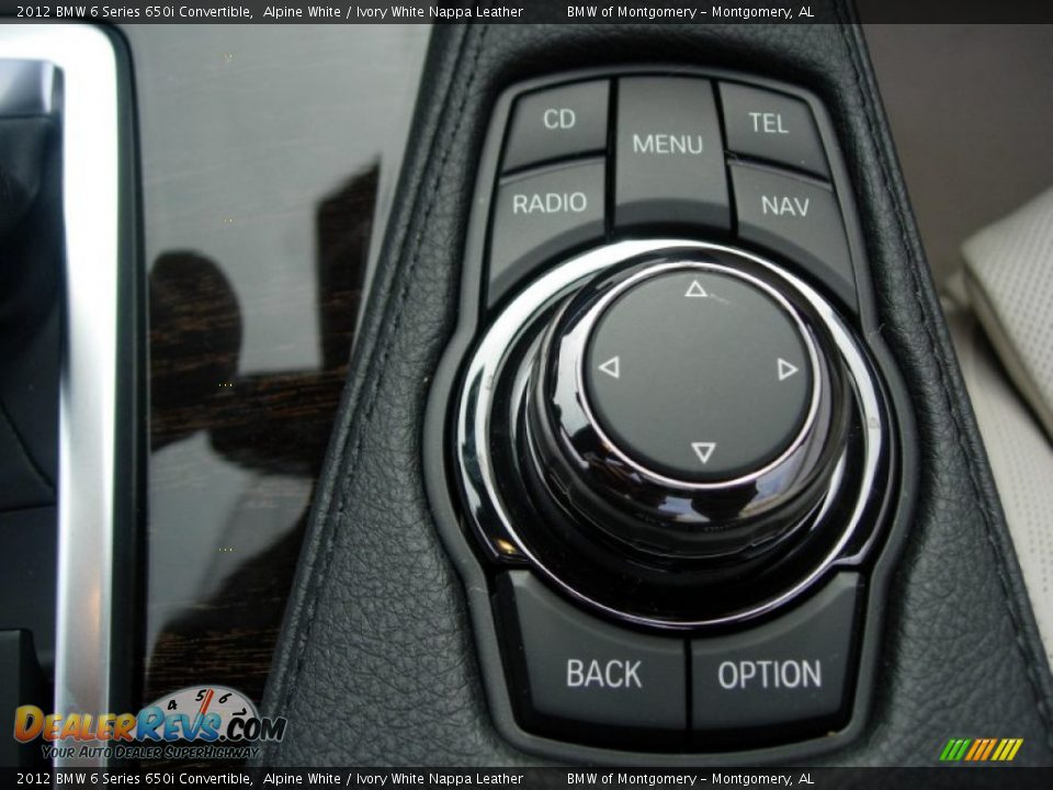 2012 BMW 6 Series 650i Convertible Alpine White / Ivory White Nappa Leather Photo #32