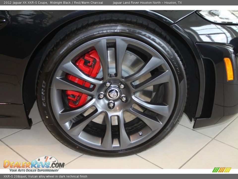 XKR-S 20" Vulcan alloy wheel in dark technical finish - 2012 Jaguar XK