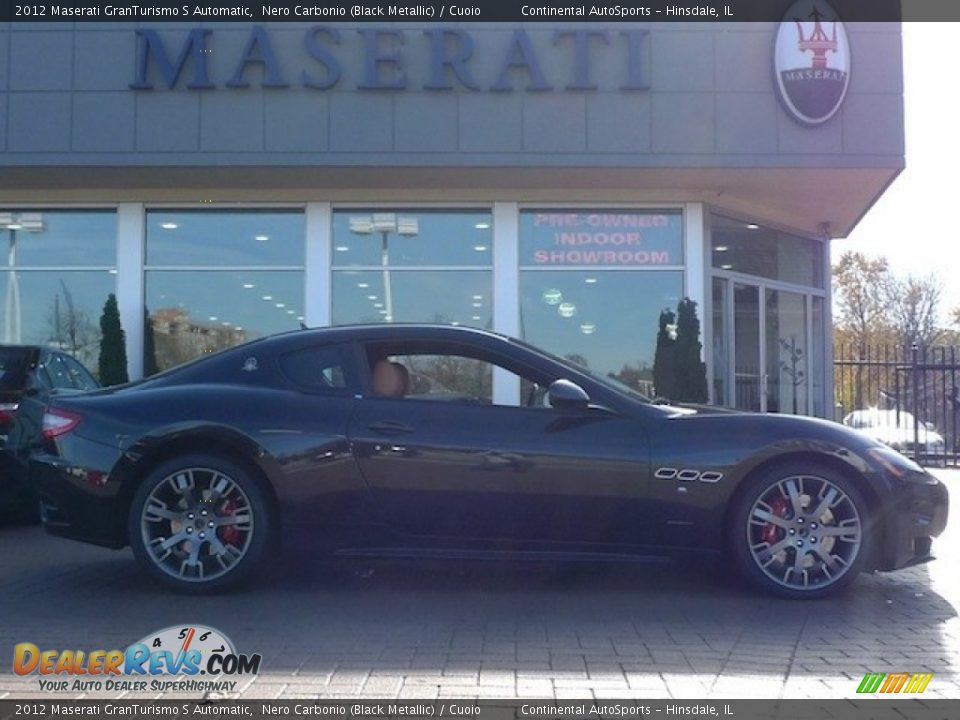 2012 Maserati GranTurismo S Automatic Nero Carbonio (Black Metallic) / Cuoio Photo #1