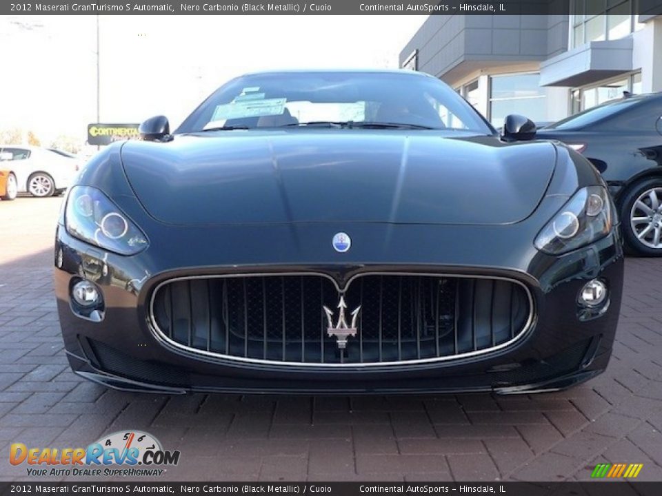 2012 Maserati GranTurismo S Automatic Nero Carbonio (Black Metallic) / Cuoio Photo #3