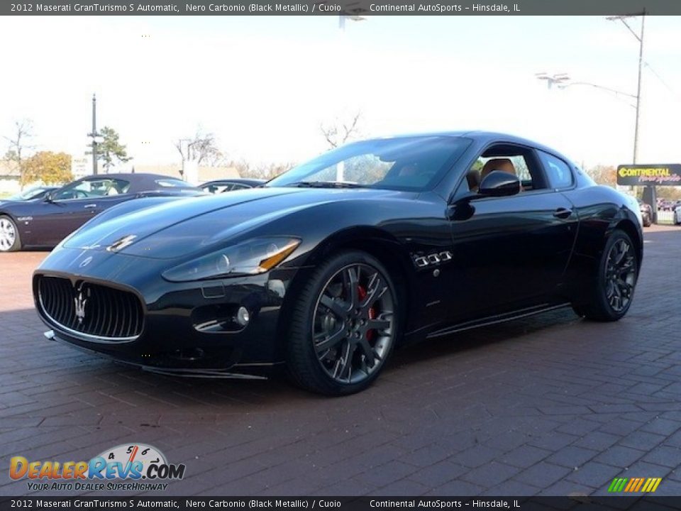 2012 Maserati GranTurismo S Automatic Nero Carbonio (Black Metallic) / Cuoio Photo #5