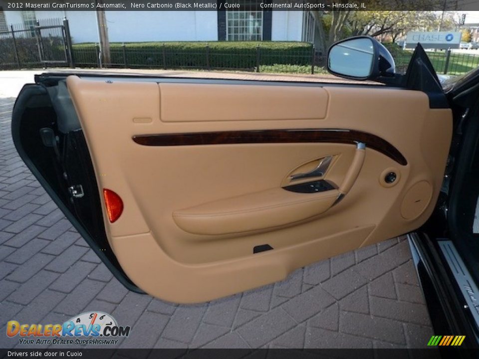 Drivers side door in Cuoio - 2012 Maserati GranTurismo