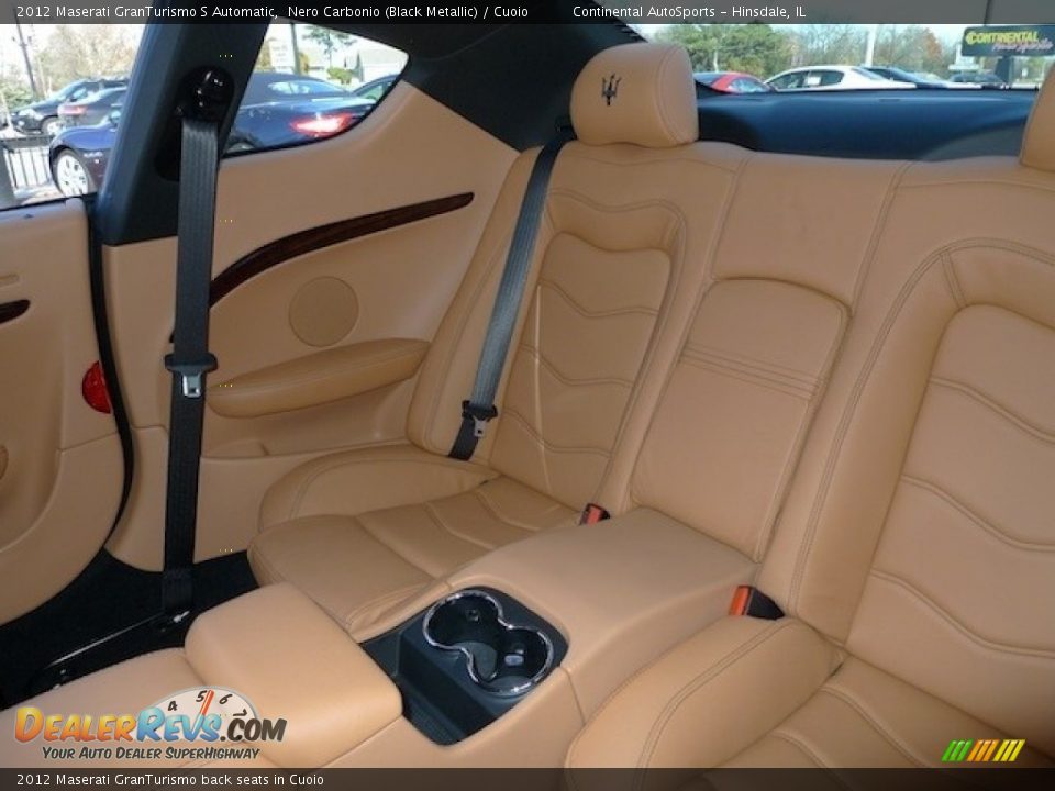 2012 Maserati GranTurismo back seats in Cuoio - 2012 Maserati GranTurismo