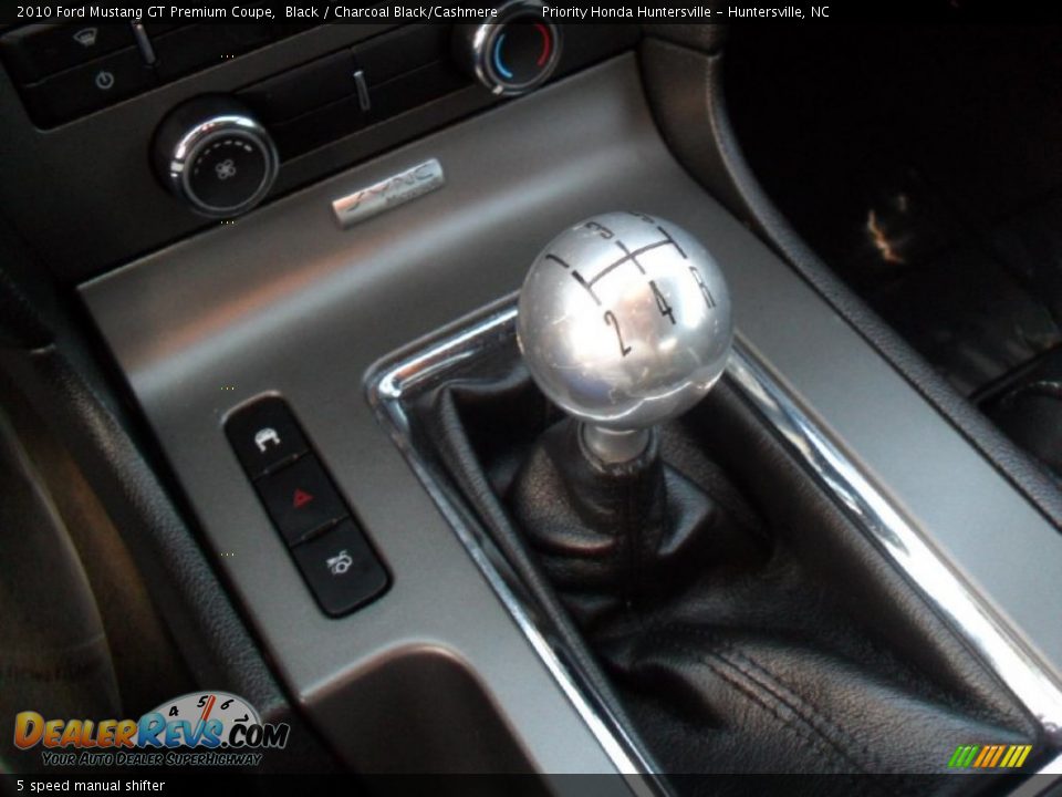 5 speed manual shifter - 2010 Ford Mustang