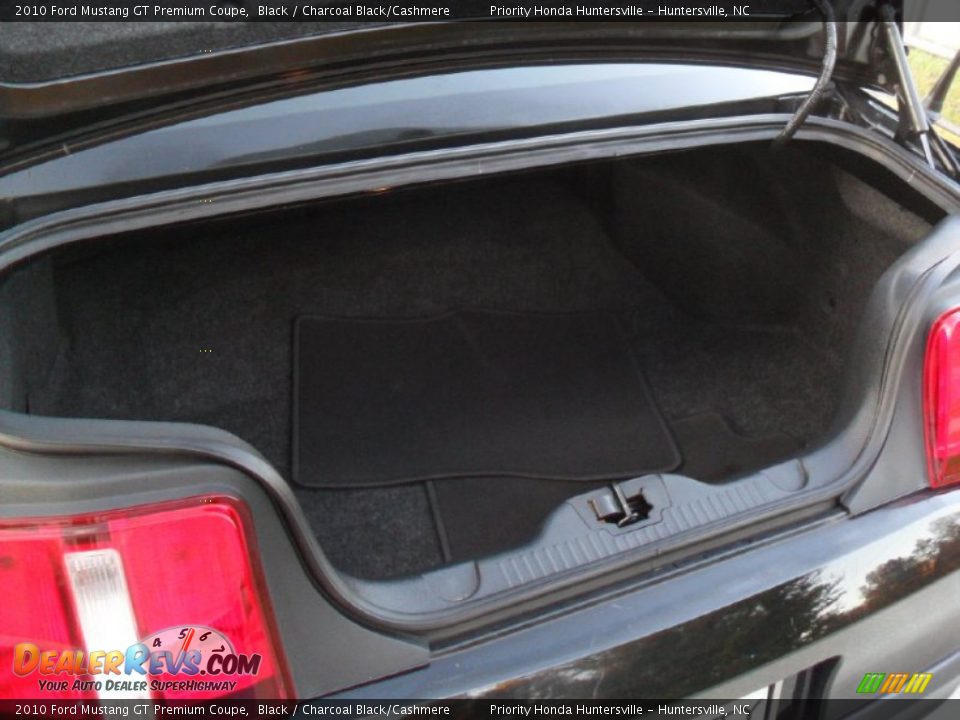 2010 Ford Mustang GT Premium Coupe Trunk Photo #14