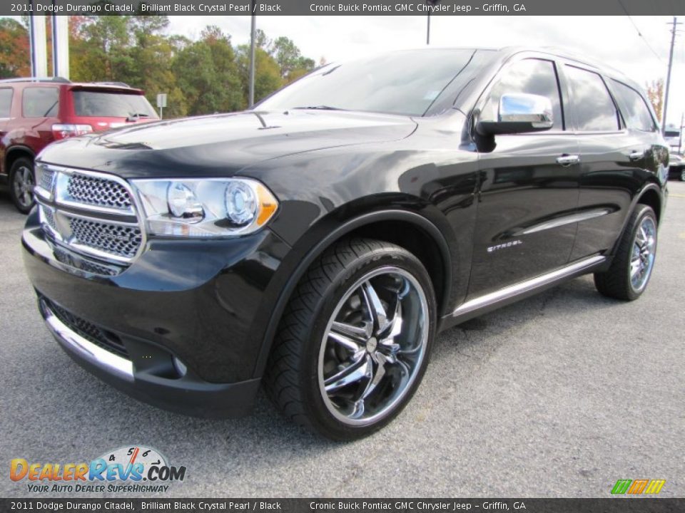 Front 3/4 View of 2011 Dodge Durango Citadel Photo #3