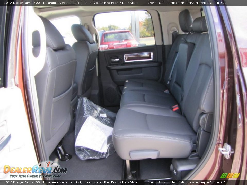 Dark Slate Interior - 2012 Dodge Ram 2500 HD Laramie Mega Cab 4x4 Photo #12