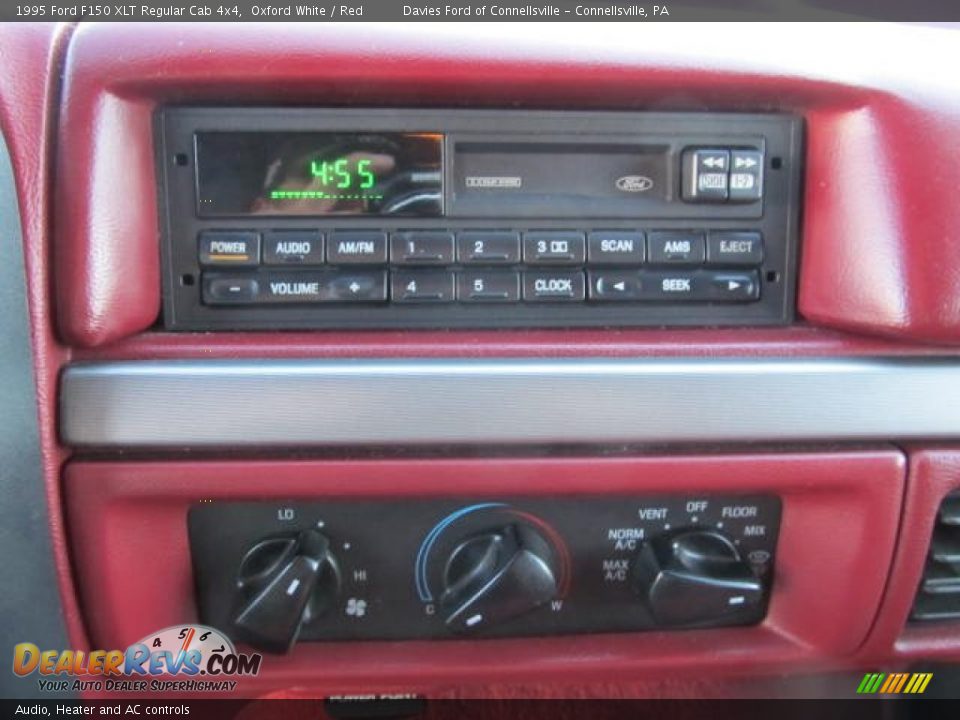 Audio, Heater and AC controls - 1995 Ford F150