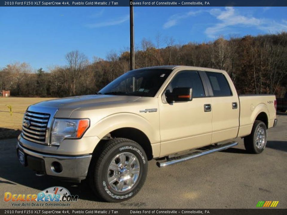 Front 3/4 View of 2010 Ford F150 XLT SuperCrew 4x4 Photo #1