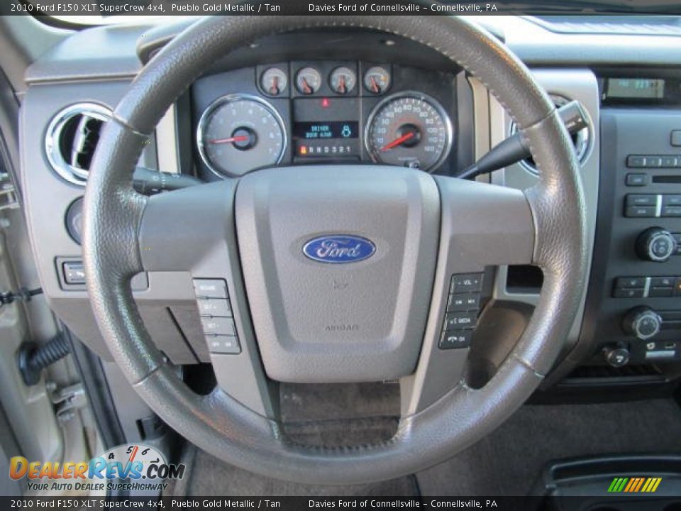 2010 Ford F150 XLT SuperCrew 4x4 Steering Wheel Photo #10