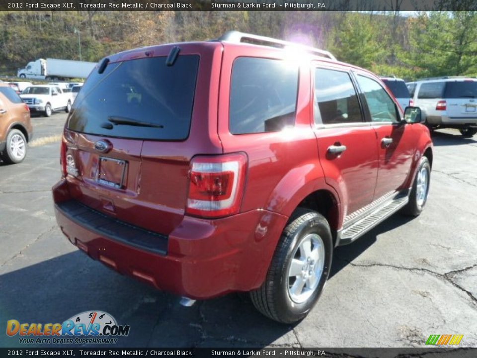 2012 Ford Escape XLT Toreador Red Metallic / Charcoal Black Photo #2