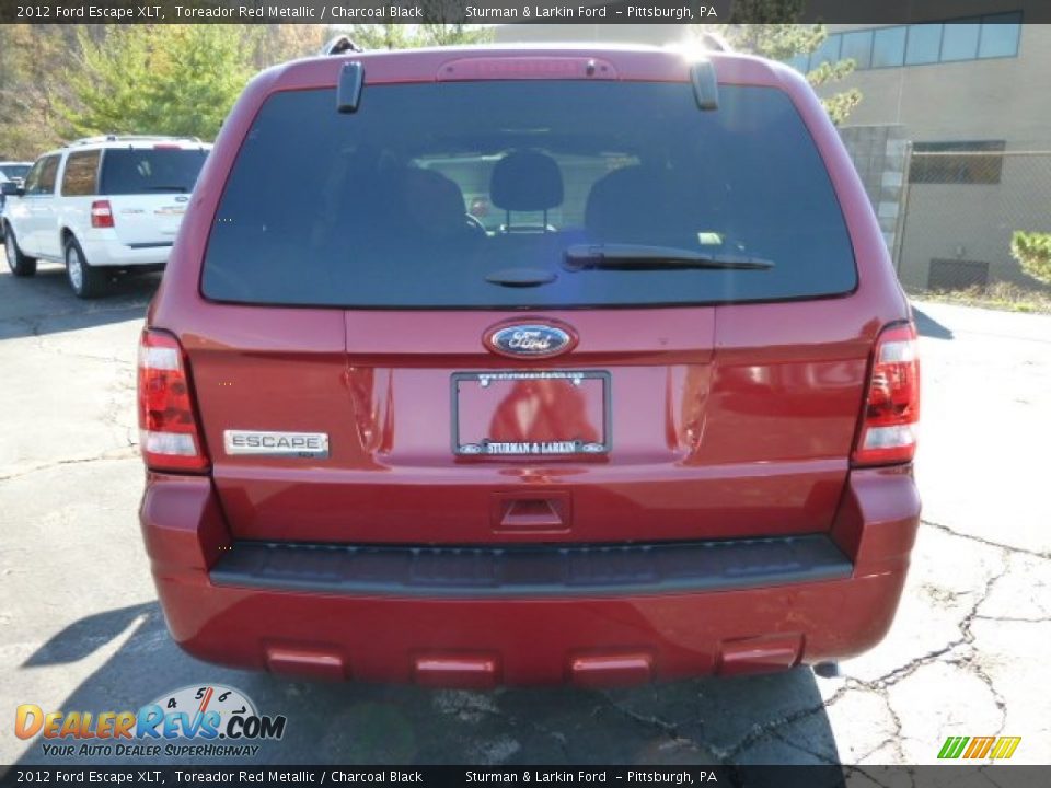 2012 Ford Escape XLT Toreador Red Metallic / Charcoal Black Photo #3