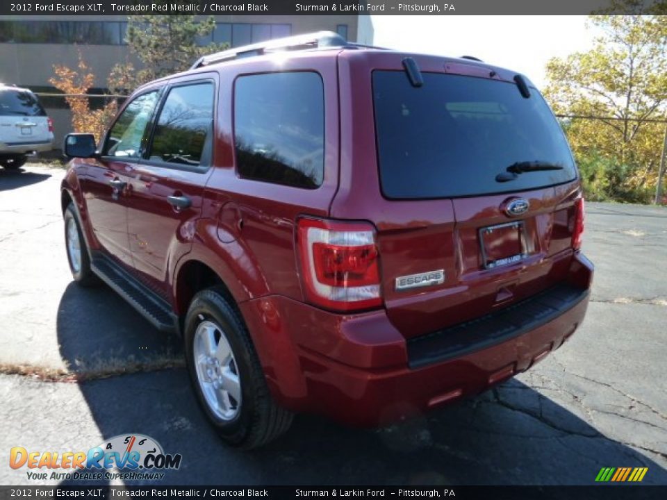 2012 Ford Escape XLT Toreador Red Metallic / Charcoal Black Photo #4