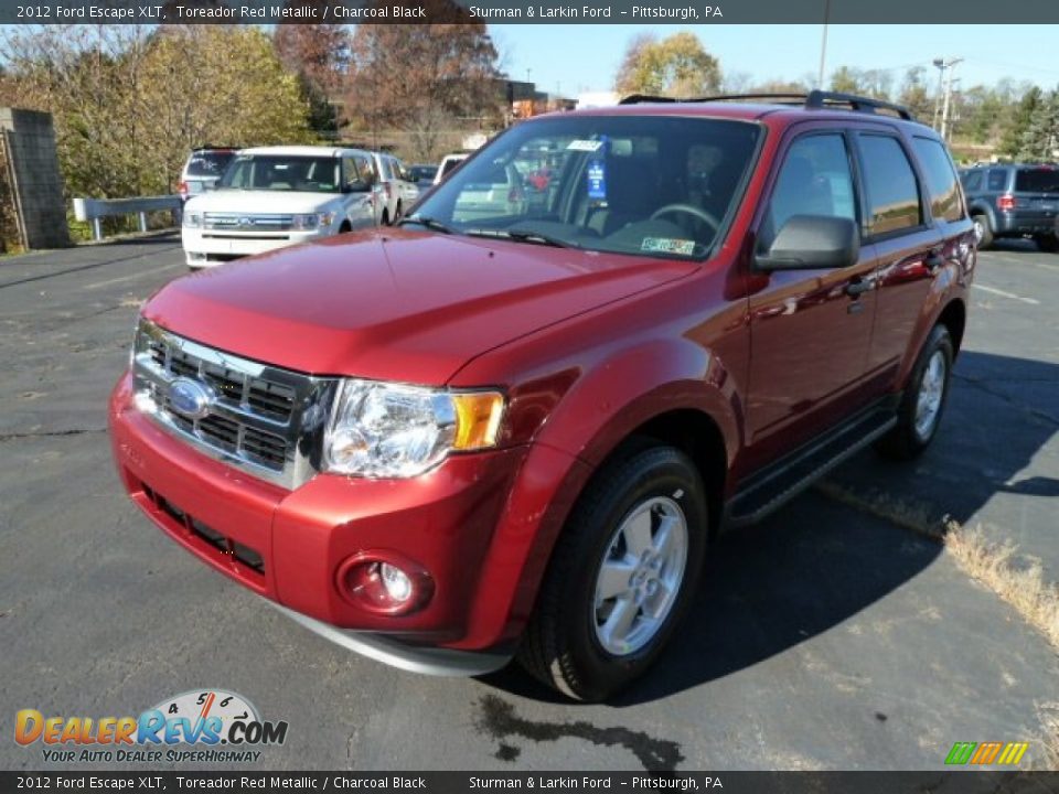 2012 Ford Escape XLT Toreador Red Metallic / Charcoal Black Photo #5