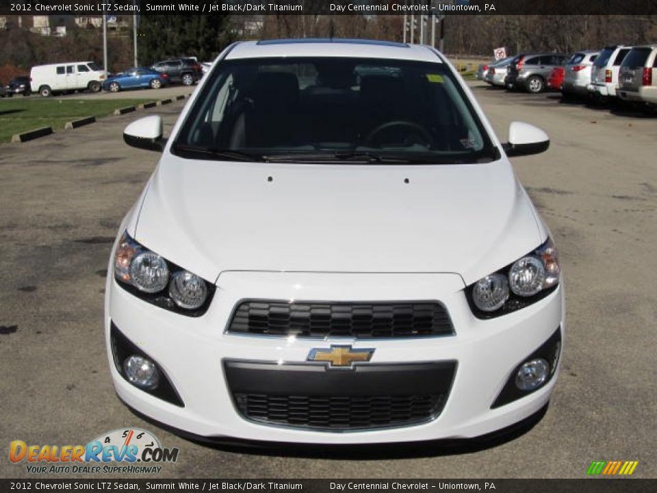 Summit White 2012 Chevrolet Sonic LTZ Sedan Photo #6