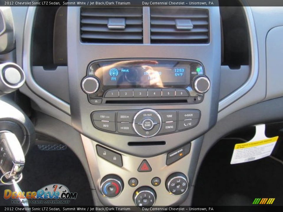 Controls of 2012 Chevrolet Sonic LTZ Sedan Photo #12