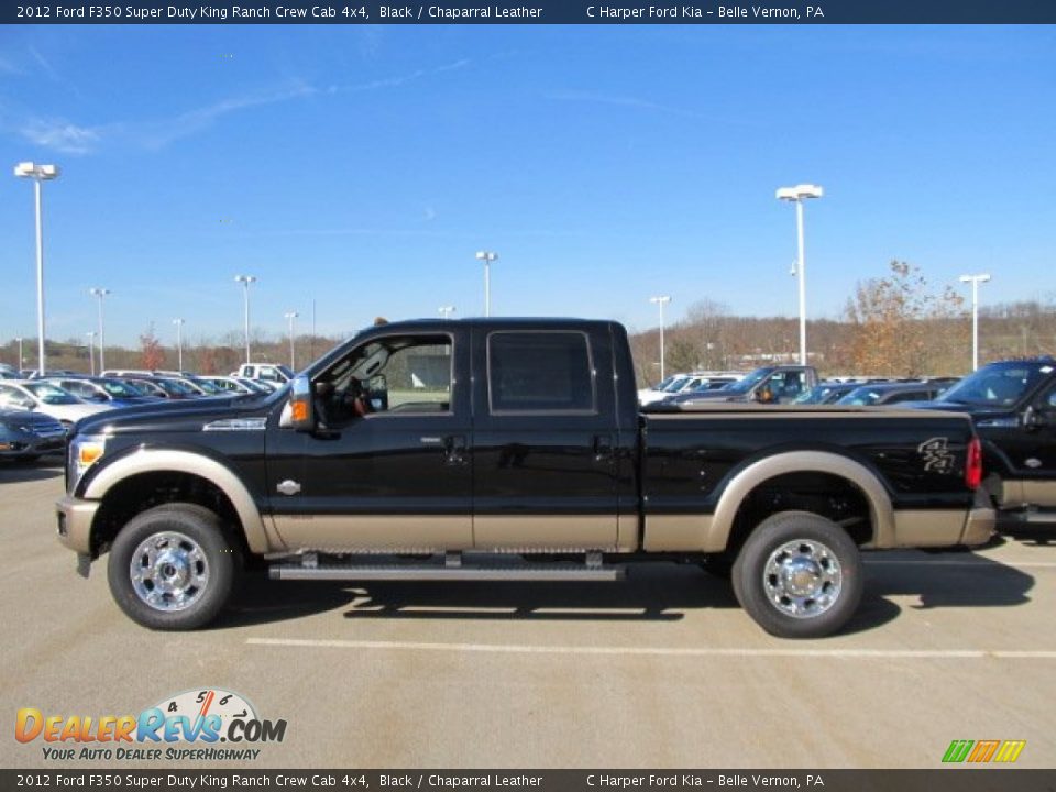 Black 2012 Ford F350 Super Duty King Ranch Crew Cab 4x4 Photo #10