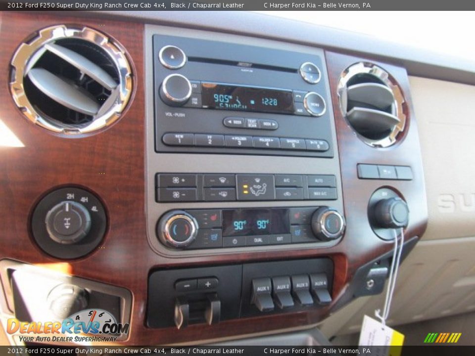 Controls of 2012 Ford F250 Super Duty King Ranch Crew Cab 4x4 Photo #19