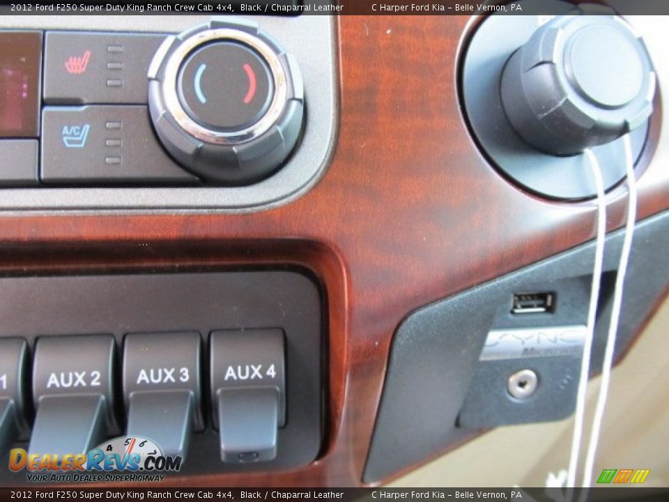 Controls of 2012 Ford F250 Super Duty King Ranch Crew Cab 4x4 Photo #21