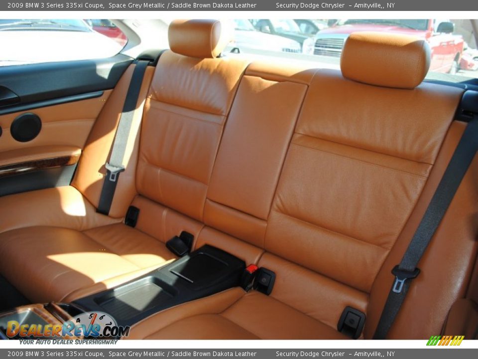 Saddle Brown Dakota Leather Interior 2009 Bmw 3 Series