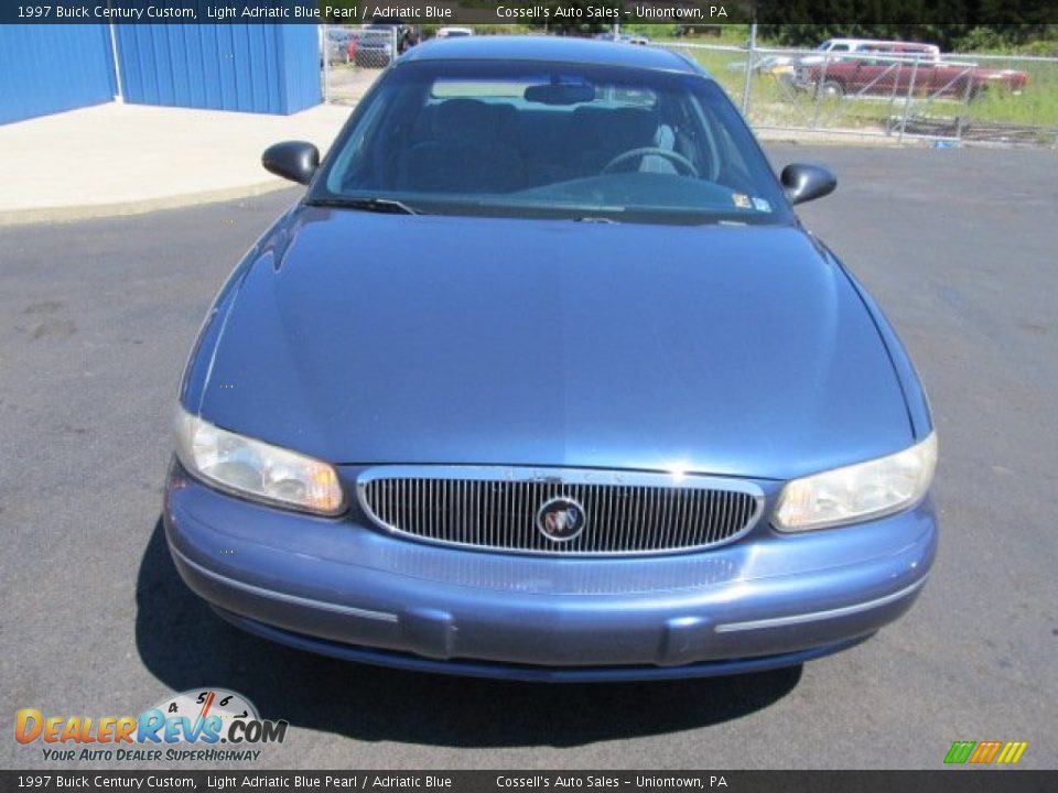 Light Adriatic Blue Pearl 1997 Buick Century Custom Photo #4