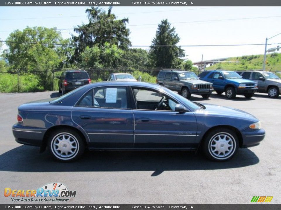 1997 Buick Century Custom Light Adriatic Blue Pearl / Adriatic Blue Photo #6