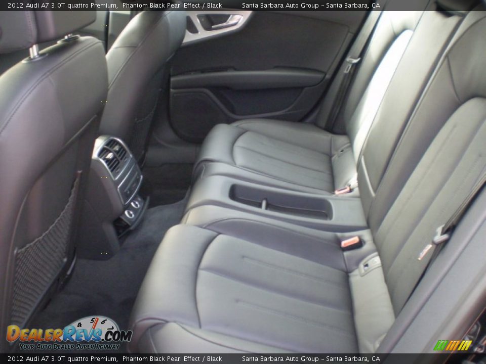 Black Interior - 2012 Audi A7 3.0T quattro Premium Photo #4