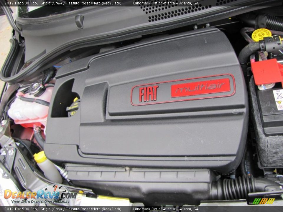 2012 Fiat 500 Pop 1.4 Liter SOHC 16-Valve MultiAir 4 Cylinder Engine Photo #10