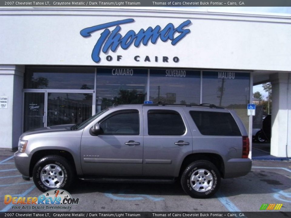 2007 Chevrolet Tahoe LT Graystone Metallic / Dark Titanium/Light Titanium Photo #1