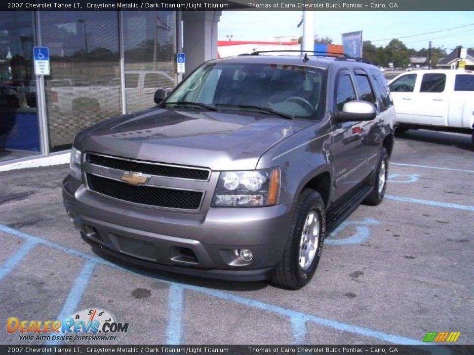 2007 Chevrolet Tahoe LT Graystone Metallic / Dark Titanium/Light Titanium Photo #2