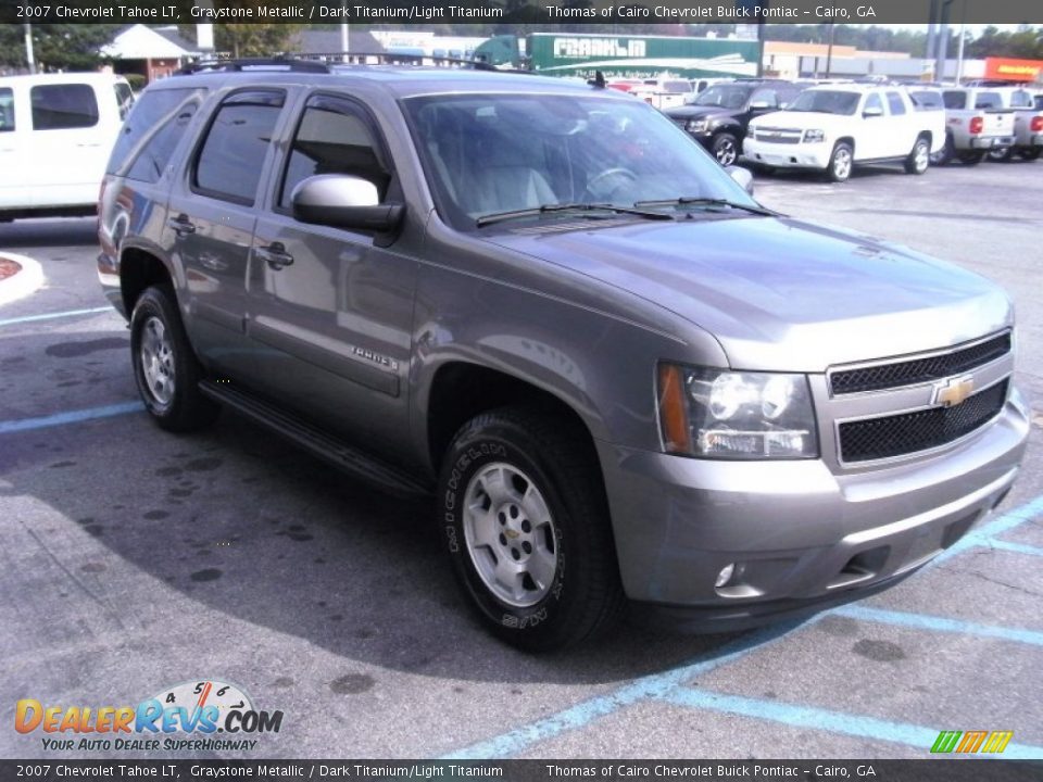 2007 Chevrolet Tahoe LT Graystone Metallic / Dark Titanium/Light Titanium Photo #4