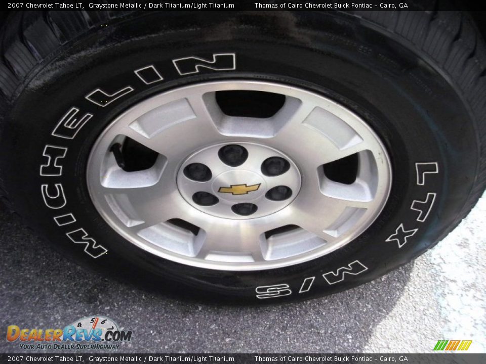 2007 Chevrolet Tahoe LT Graystone Metallic / Dark Titanium/Light Titanium Photo #6
