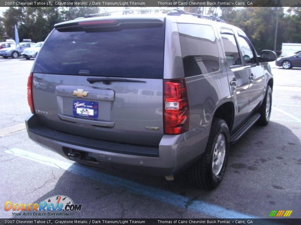 2007 Chevrolet Tahoe LT Graystone Metallic / Dark Titanium/Light Titanium Photo #9
