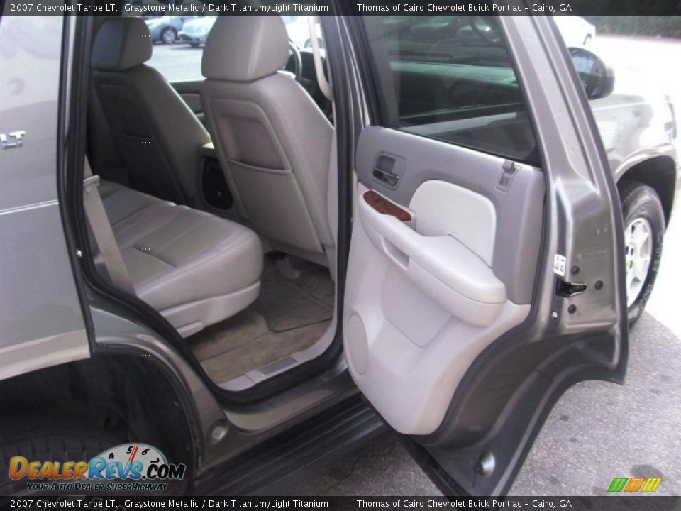 2007 Chevrolet Tahoe LT Graystone Metallic / Dark Titanium/Light Titanium Photo #16