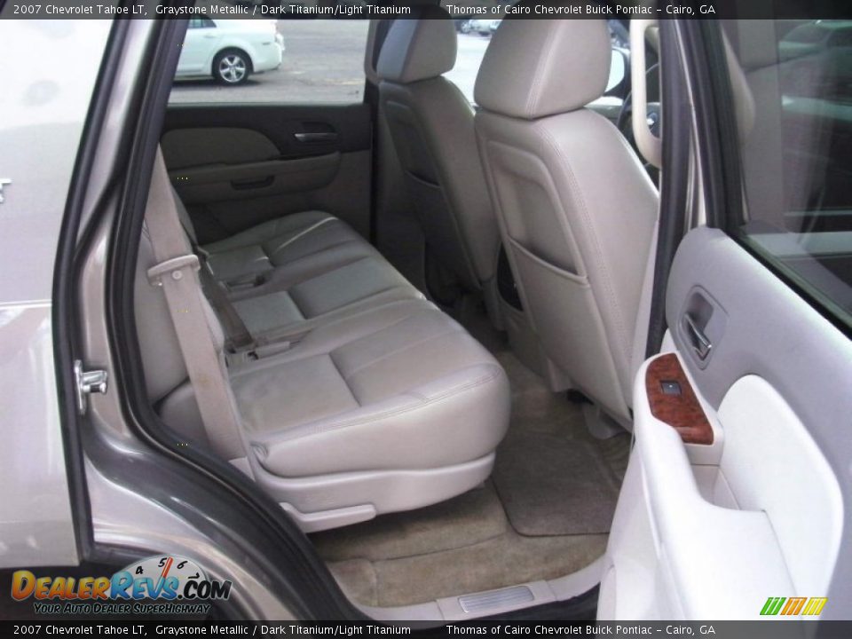 2007 Chevrolet Tahoe LT Graystone Metallic / Dark Titanium/Light Titanium Photo #17