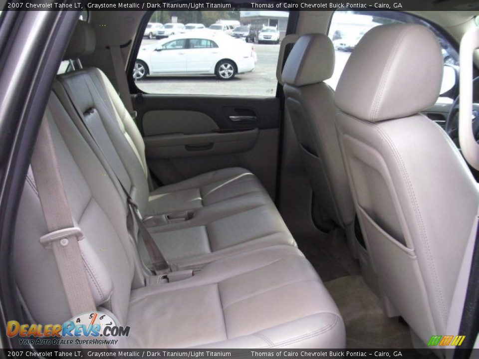 2007 Chevrolet Tahoe LT Graystone Metallic / Dark Titanium/Light Titanium Photo #18