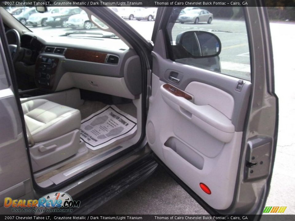 2007 Chevrolet Tahoe LT Graystone Metallic / Dark Titanium/Light Titanium Photo #22