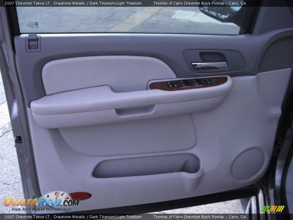 2007 Chevrolet Tahoe LT Graystone Metallic / Dark Titanium/Light Titanium Photo #25