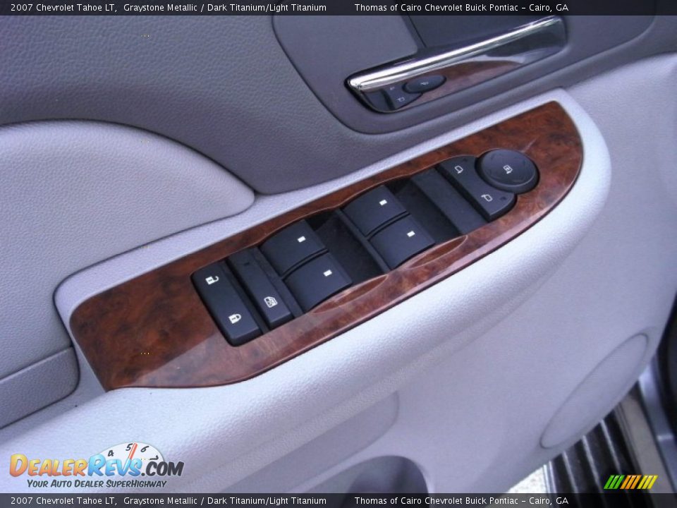 2007 Chevrolet Tahoe LT Graystone Metallic / Dark Titanium/Light Titanium Photo #26