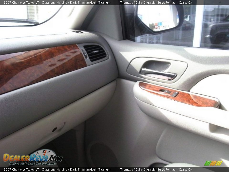 2007 Chevrolet Tahoe LT Graystone Metallic / Dark Titanium/Light Titanium Photo #27