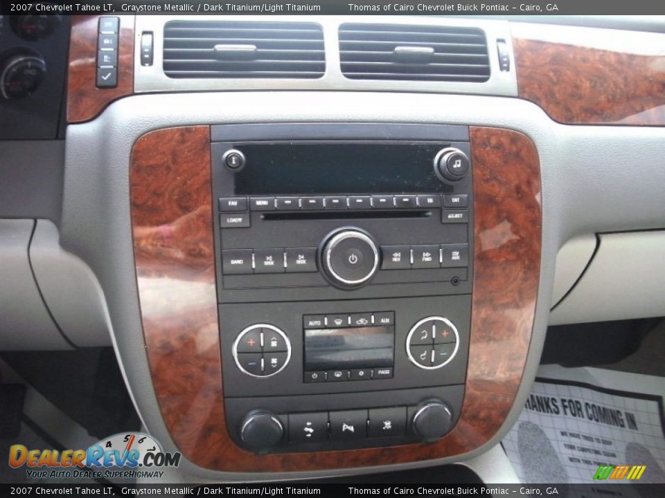 2007 Chevrolet Tahoe LT Graystone Metallic / Dark Titanium/Light Titanium Photo #28
