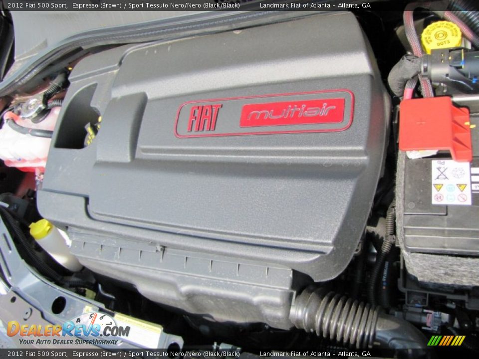 2012 Fiat 500 Sport 1.4 Liter SOHC 16-Valve MultiAir 4 Cylinder Engine Photo #11
