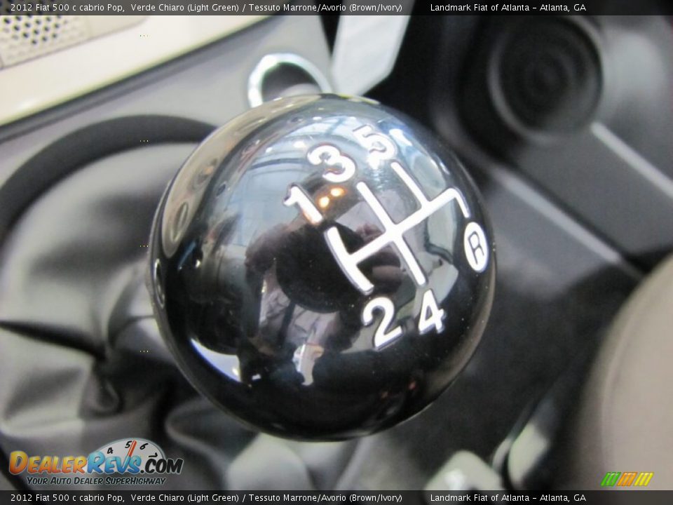 2012 Fiat 500 c cabrio Pop Shifter Photo #11
