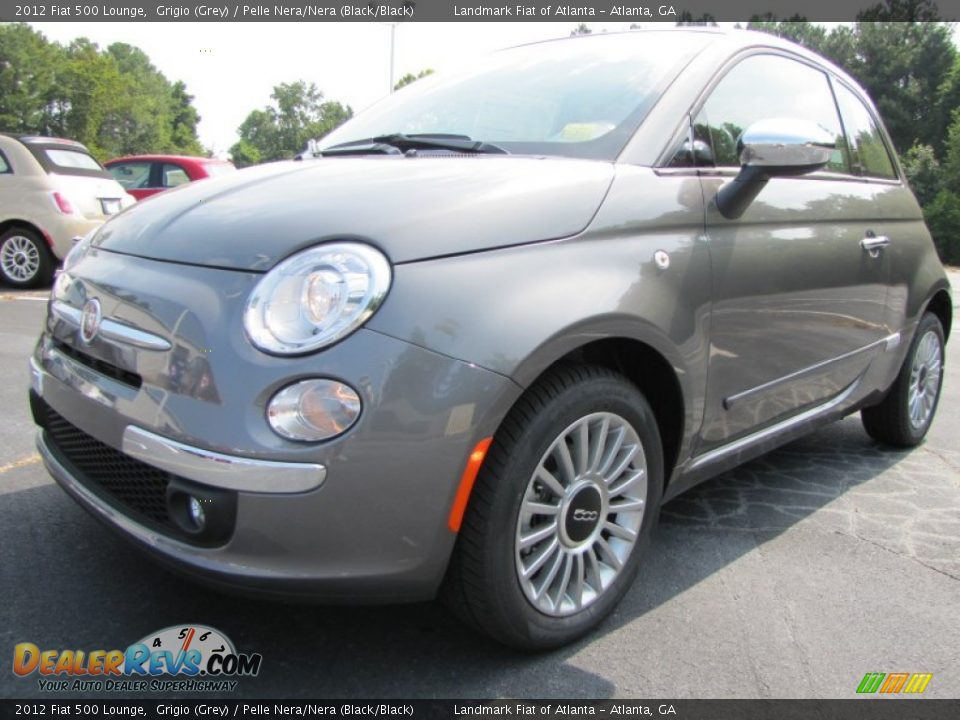 Front 3/4 View of 2012 Fiat 500 Lounge Photo #1