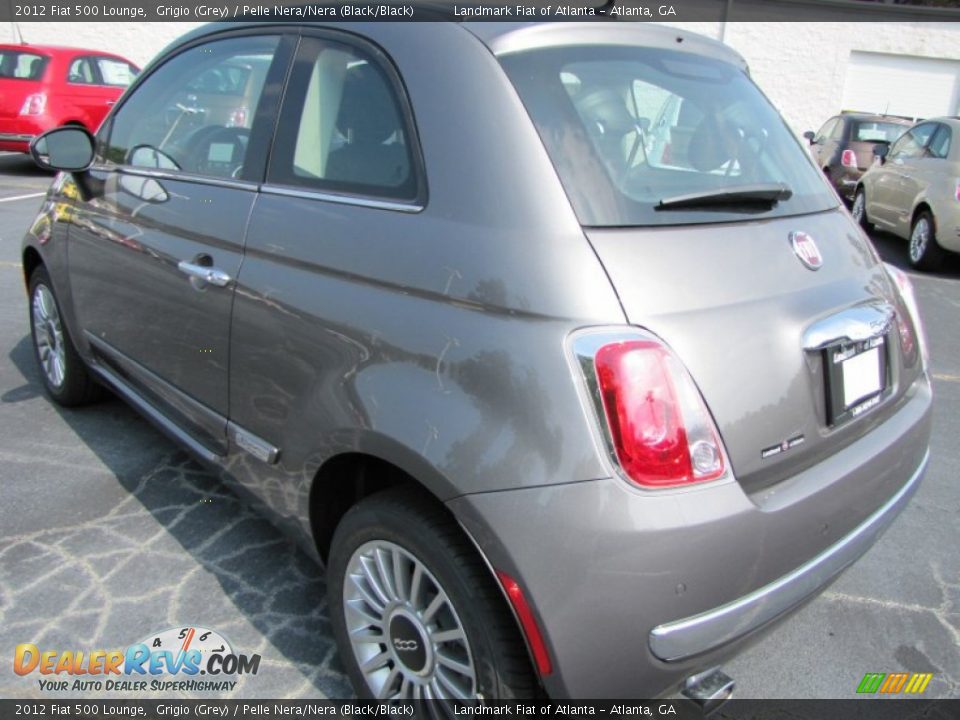 Grigio (Grey) 2012 Fiat 500 Lounge Photo #2