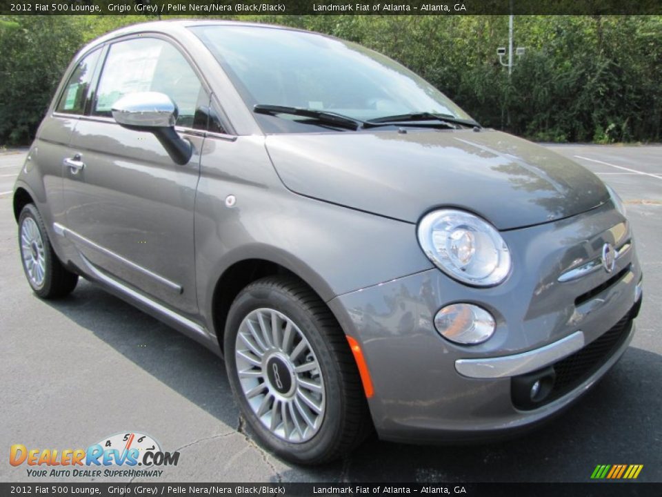 Front 3/4 View of 2012 Fiat 500 Lounge Photo #4