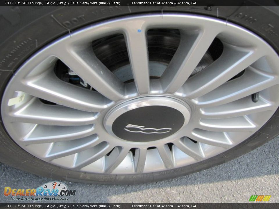 2012 Fiat 500 Lounge Wheel Photo #5