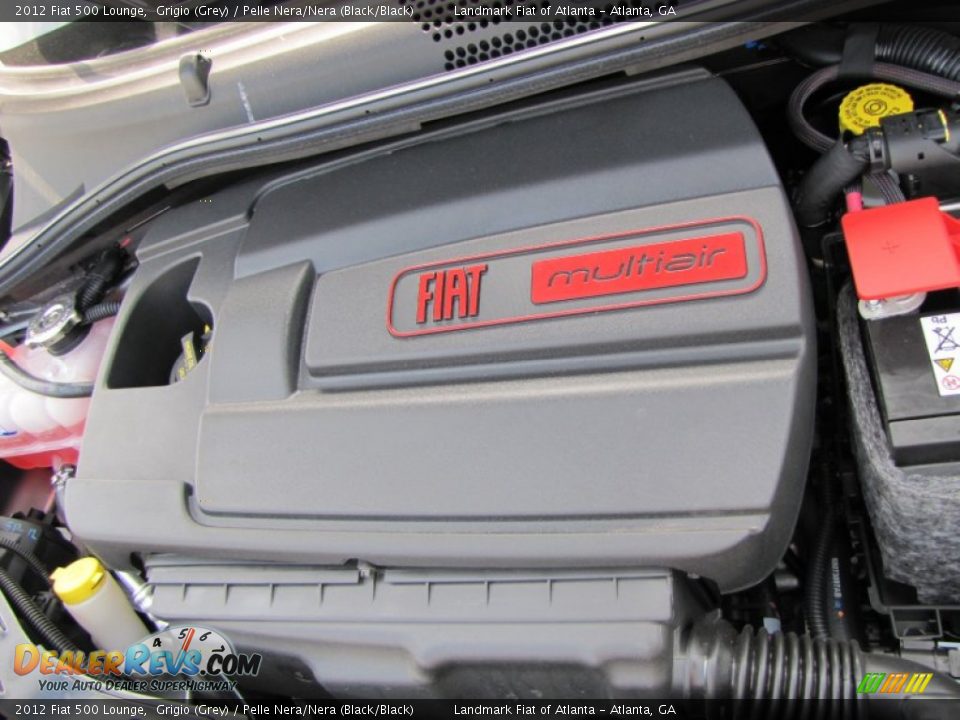 2012 Fiat 500 Lounge 1.4 Liter SOHC 16-Valve MultiAir 4 Cylinder Engine Photo #11