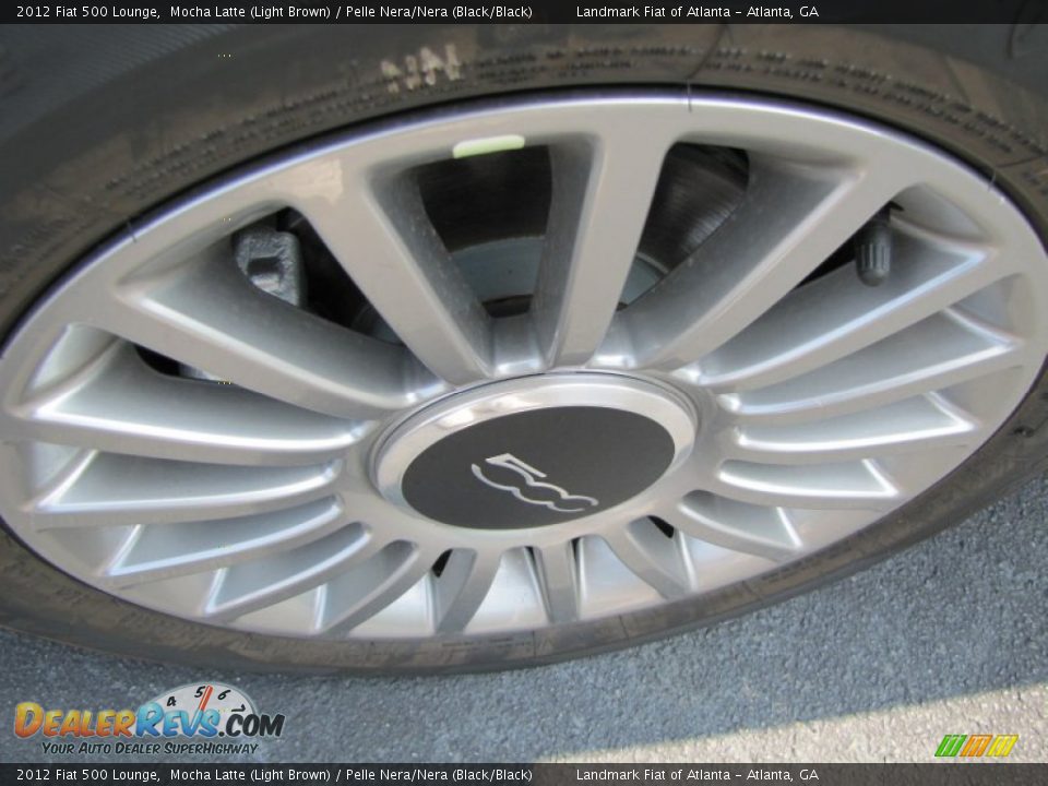 2012 Fiat 500 Lounge Wheel Photo #5