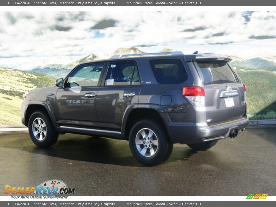 2012 Toyota 4Runner SR5 4x4 Magnetic Gray Metallic / Graphite Photo #3